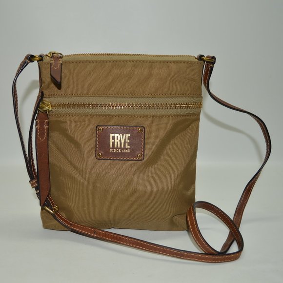frye ivy nylon crossbody bag